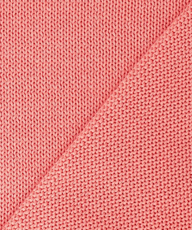 23区 【先行予約】コットンギマ クルーネック ニット ピンク系