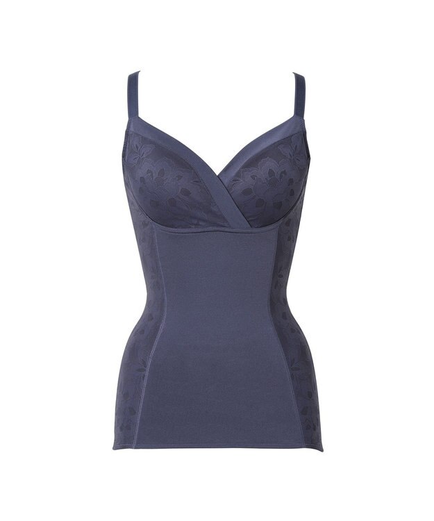 BRADELIS New York 【カヤビューティラボ】はくだけ簡単スタイルメイクブラキャミ23 ディープブルー