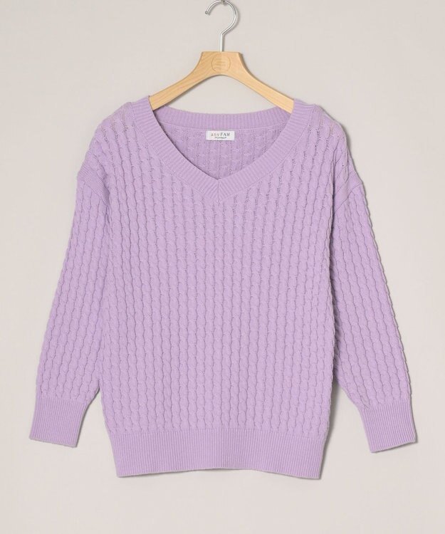 ONWARD Reuse Park 【any FAM】ニット春夏 ブルー