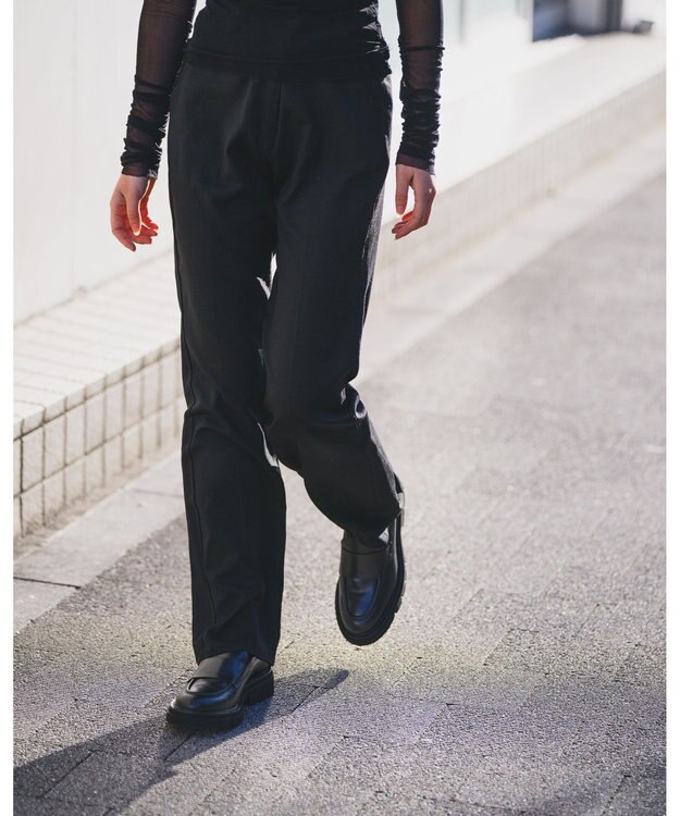 BONTRE 【LucaGrossi/ルカグロッシ】軽量厚底ローファー/G815M-VS ブラック