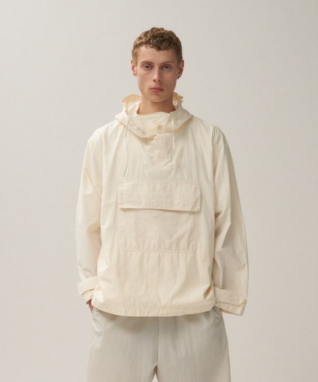 ATON ORGANIC COTTON WEATHER | アノラック - UNISEX  RAW COTTON