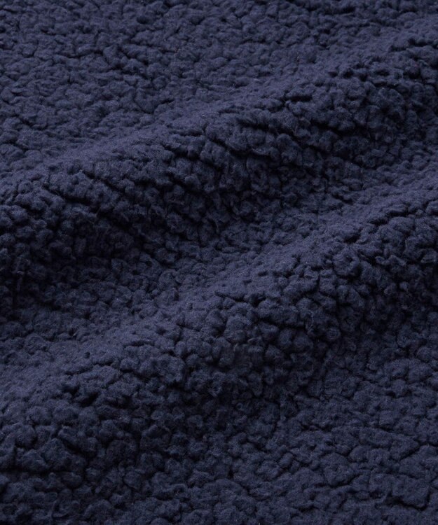 MIKI HOUSE HOT BISCUITS お耳付きボアフリース ダッフルマントギフトセット【BOX付き】 紺