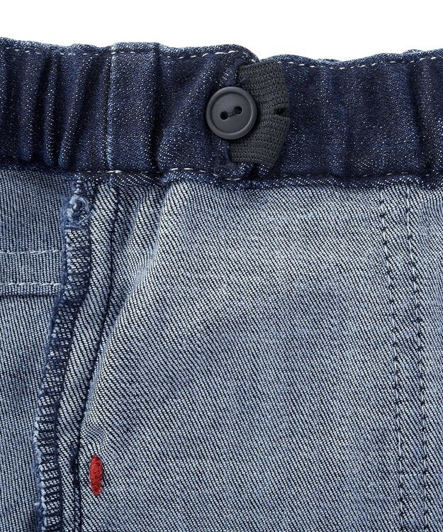 MIKI HOUSE HOT BISCUITS 【80-110cm】デニムスカート インディゴブルー