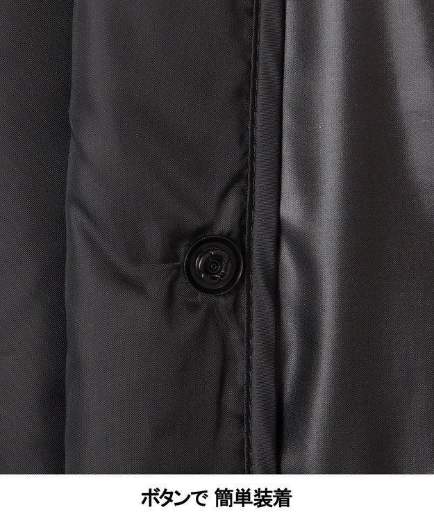 GOTAIRIKU 【GOTAIRIKUコートに取付可能】別売りダウンライナー(25年モデル) ブラック系