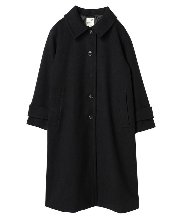 earth music&ecology ステンカラーコート（無地） Black