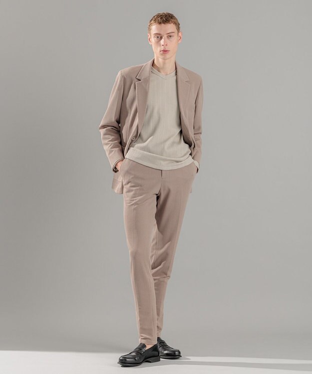 JOSEPH HOMME ソフトタックジャージー　ジャケット ベージュ系