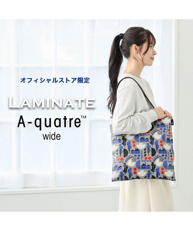 ROOTOTE 3624【オフィシャルストア限定】EU.A4アーキャトルワイド.ラミネート-U 01：バード