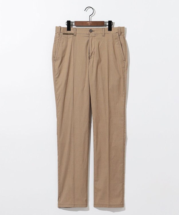 JOSEPH ABBOUD 【ウエストも伸びる!/ストレッチ/軽量/Eco撥水】マイクロピケストレッチ パンツ キャメル系7
