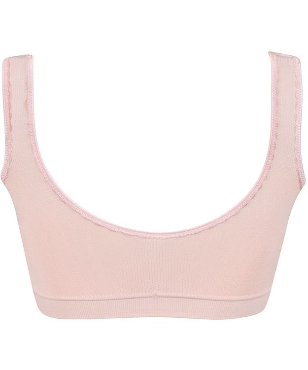 Wing ノンワイヤーブラ　【ナイトアップブラルーム】　寝るとき用ブラ　バストの脇流れを防ぐ　パッド有り　ウイング／ワコール　KB3510 ピンク