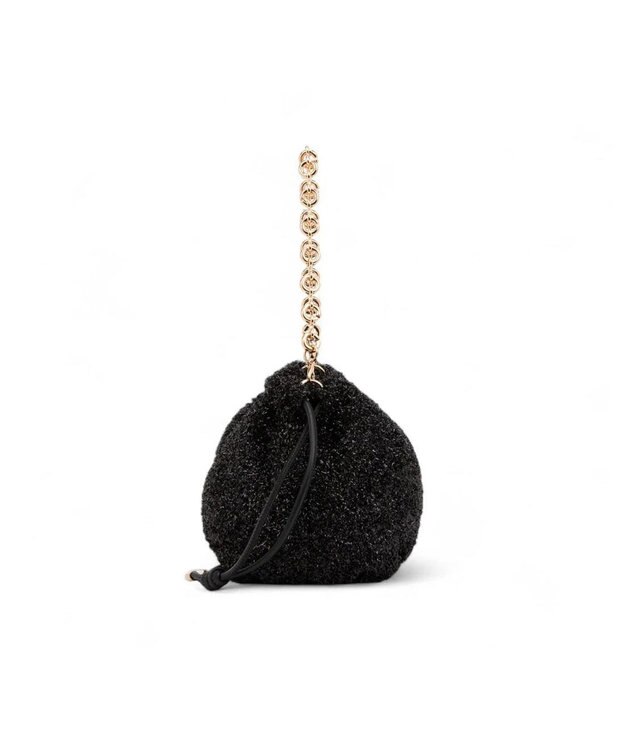 LANVIN en Bleu カレンデ 2WAYハンドバッグ ラメブラック