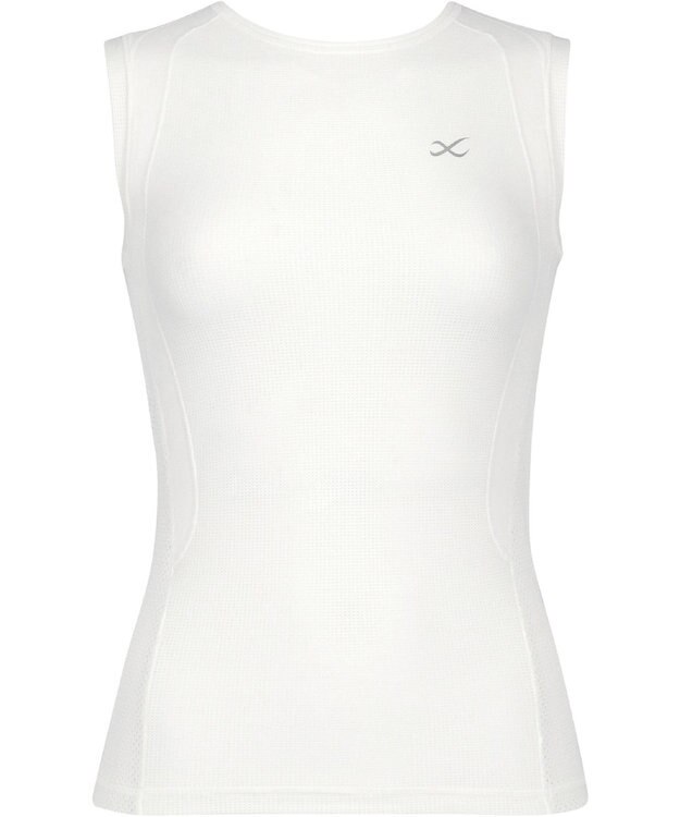 CW-X 【WOMEN】 CW-X 機能性トップス 【JYURYU TOP】 コンプレッションウェア 肩が動かしやすくなる ゴルフ 球技 ノースリーブ レディース JAY390 /ワコール アイボリー