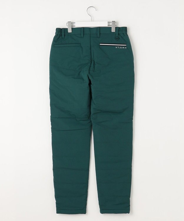 23区GOLF 冬の最強防寒パンツ【MEN】キルティング パンツ ダークグリーン系