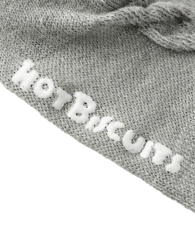 MIKI HOUSE HOT BISCUITS 【70-120cm】 ケーブル柄タイツ グレー