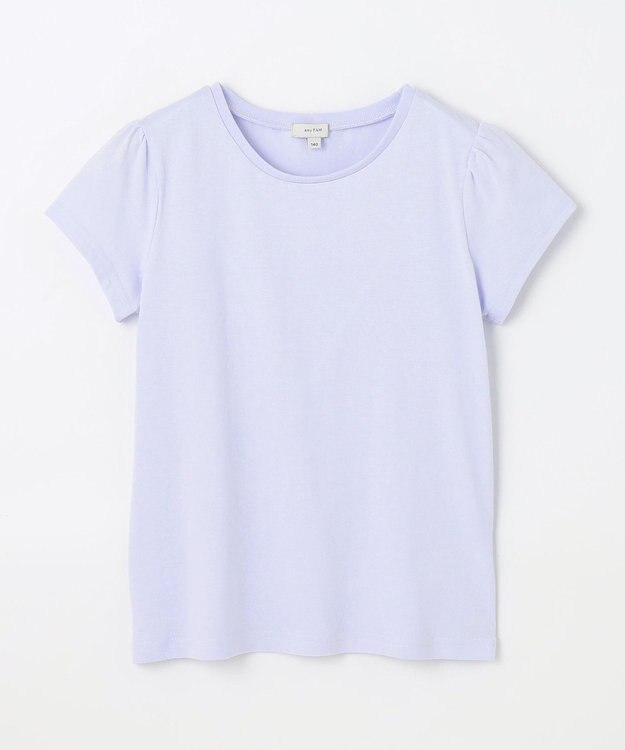 ANY KIDS フラワー×リボン ビスチェ付きTシャツ ネイビー