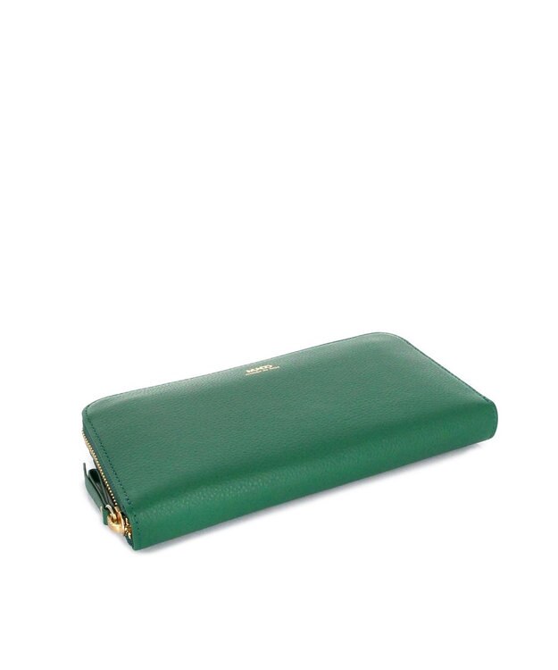 IBIZA MUNDO　牛革　ラウンドファスナー長財布 緑