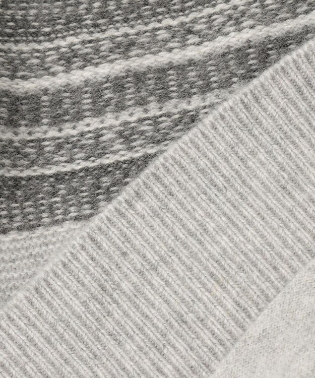 JOSEPH ABBOUD MOUNTAIN 【SPACE／UNISEX】ピュアカシミアアンダイド カーディガン ライトグレー系7