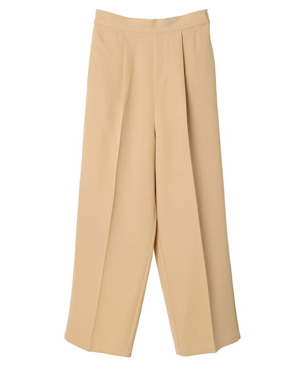 Green Parks ・Ｐｅｔｉｔ　Ｆｌｅｕｒ　センタープレスカラーパンツ Beige