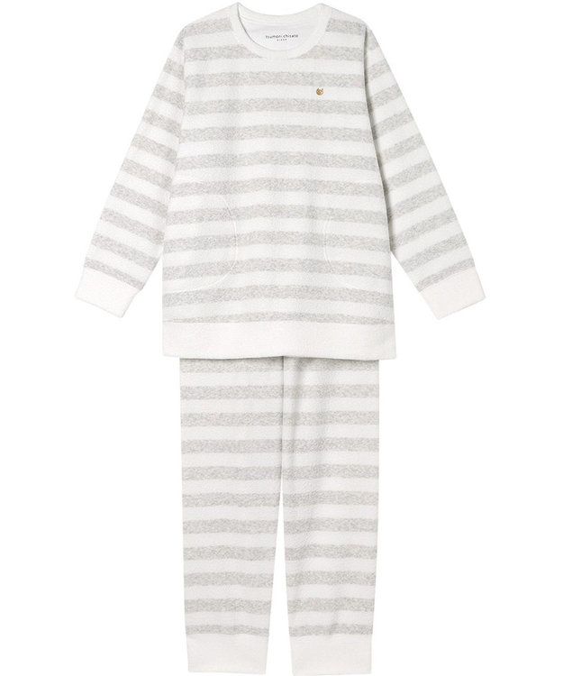 ツモリチサト パジャマ パイル(本体) あったか 長袖 長ズボン