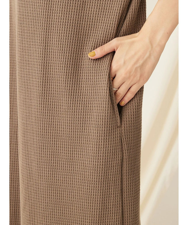 CRAFT STANDARD BOUTIQUE ワッフルワンピース Mocha