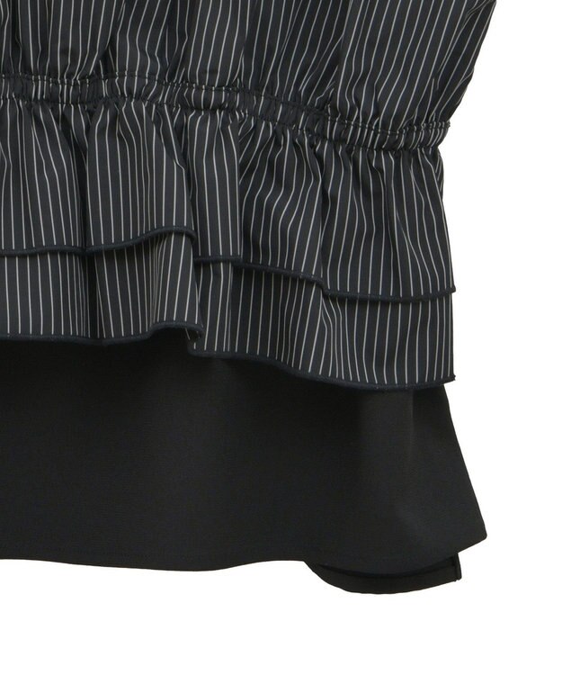 YECCA VECCA ビスチェドッキングブラウス Dot