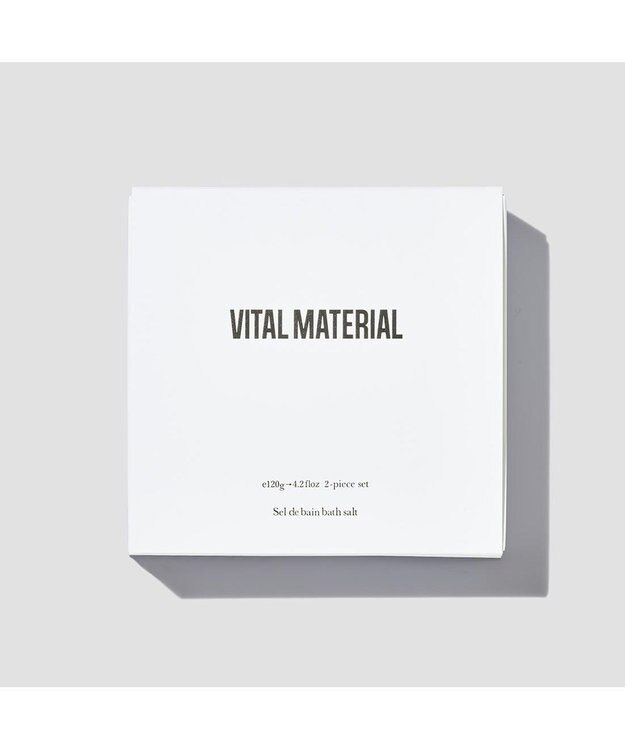 PRESENTERS ROOM VITAL MATERIAL(ヴァイタルマテリアル) / アロマハーブバスソルト デュオセット（ヒーリングローズ・アクアシャイン） -