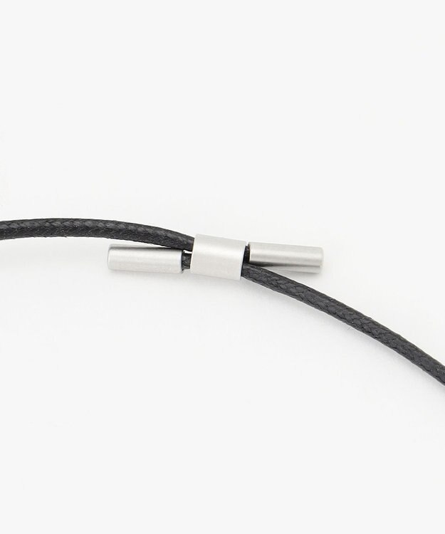 自由区 ダブルスカーフリング ネックレス マットシルバー