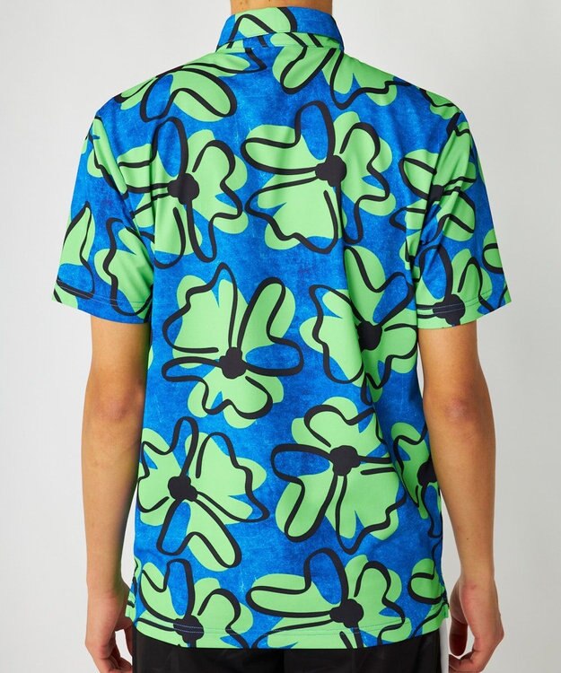 FILA GOLF／marie claire 【Loudmouth】総柄ポロシャツ Retro Charm