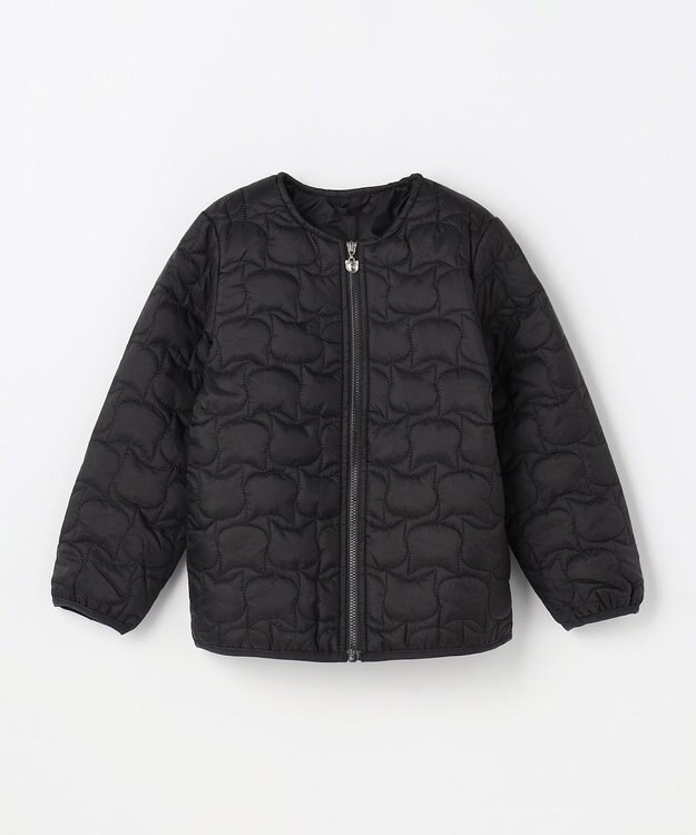 ANY KIDS 【ドッキング可能】ネコキルトブルゾン ブラック