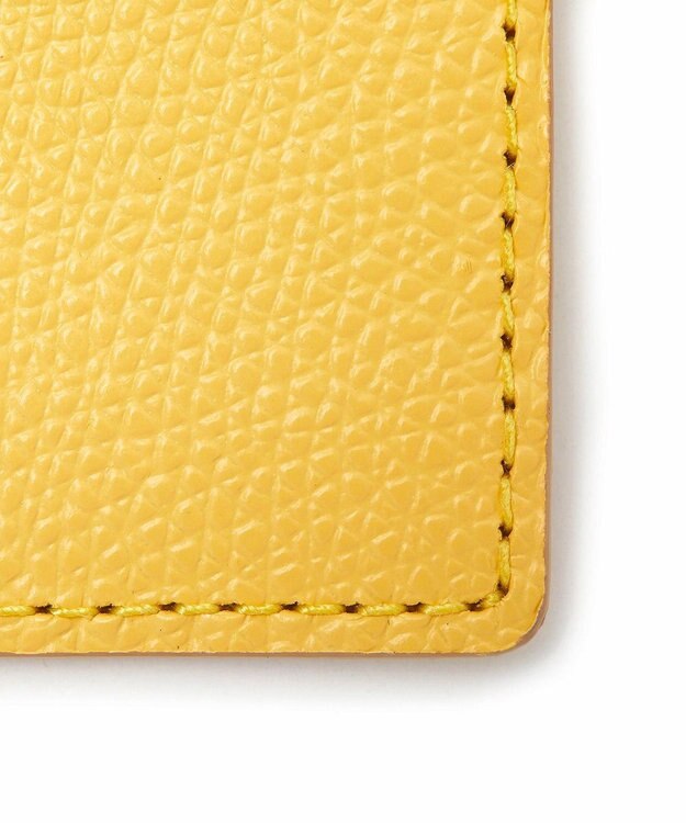 TOPKAPI 【TOPKAPI】角シボ型押し・ パスケース COLORATO コロラート イエロー