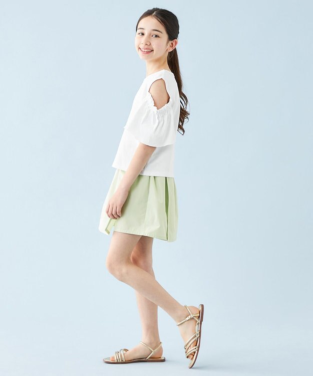 UNFILO 【110-150cm】アソート デザインTシャツ オフ[オープンショルダー]