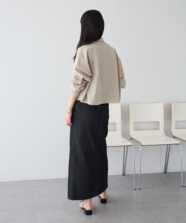 CRAFT STANDARD BOUTIQUE クロップドレングスシャツ Beige