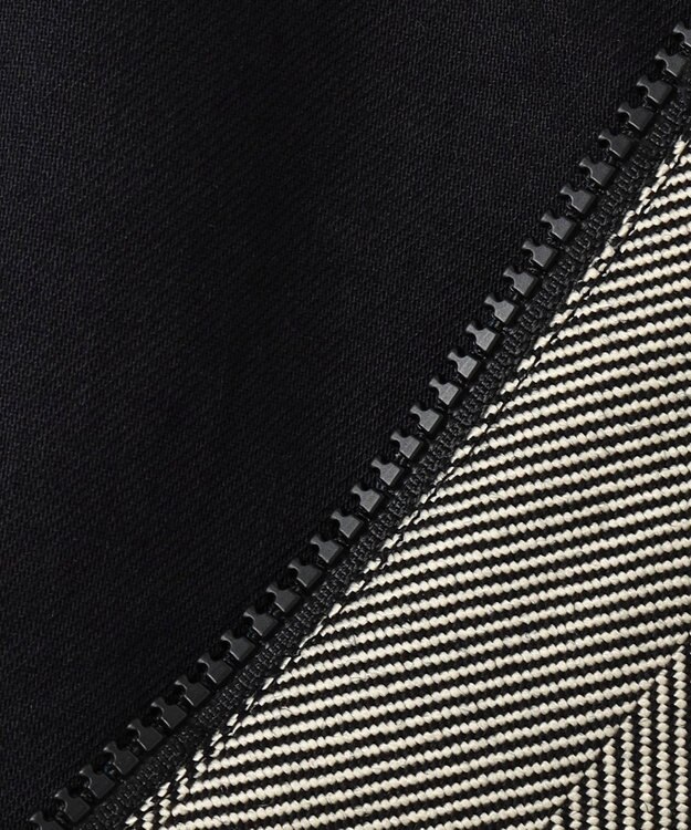 uncrave ヘリンボーンスーツ ビスチェ（uncrave WHITE） へリンボーンブラック