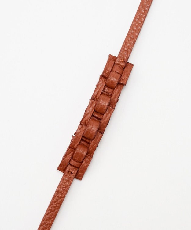 IACUCCI  ブリーノ レザーストラップ/ショート CERVO レッド