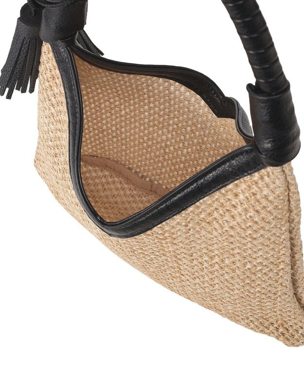 AMERICAN HOLIC 【2点SET】巾着付トライアングルミニトートバッグ Beige