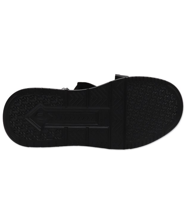 WEGO ダブルリボンフリルスニーカー ブラック