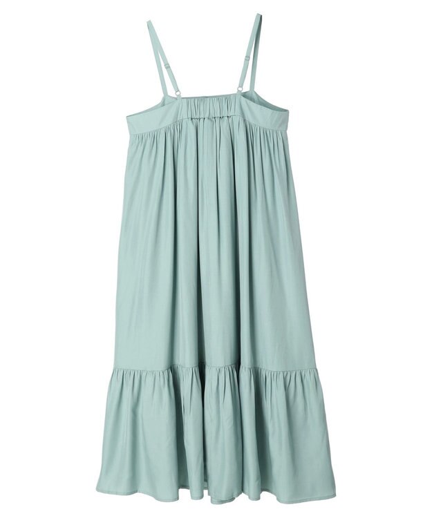 earth music&ecology ティアードキャミワンピース Mint