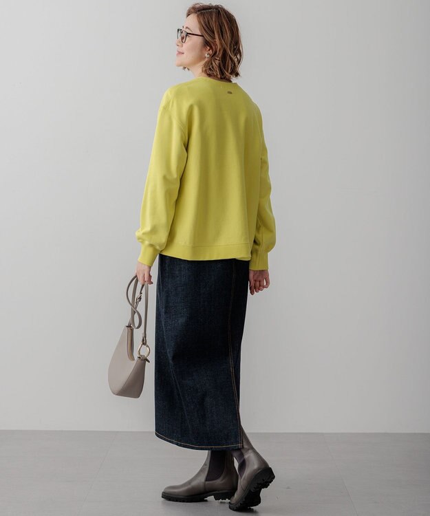 23区 S 【WEB&一部店舗限定カラーあり/Oggi2月号掲載】カラー スウェット ペリドット(8月)