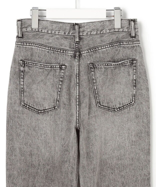 23区 S 【SLOW/一部店舗限定】スリット ストレート デニム グレー系