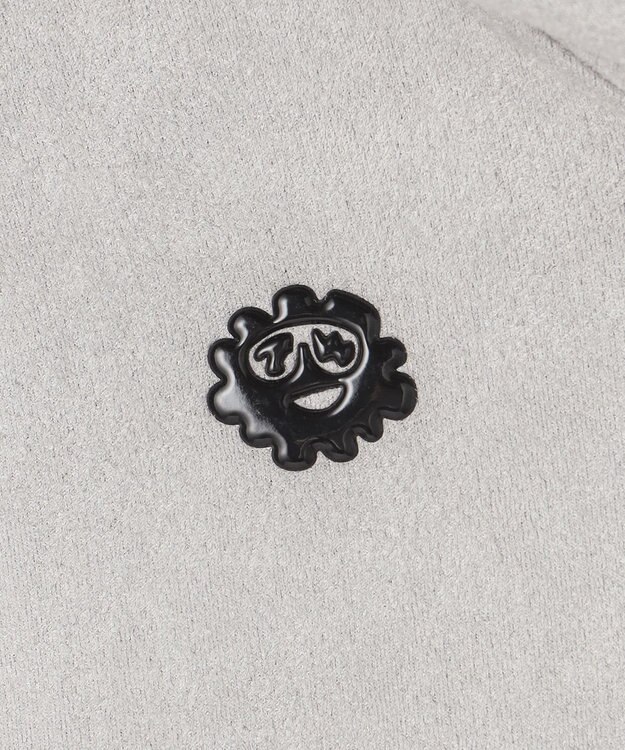 PW CIRCULUS 2025 NEW！【手洗い洗濯可】【WOMEN】キャットグラフィック スエードライク デタッチャブルフーディ ゴルフウェア レディース グレー系