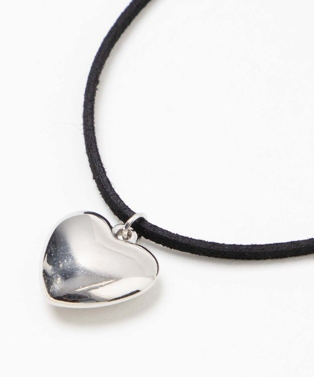 WEGO Lハートチョーカー シルバー