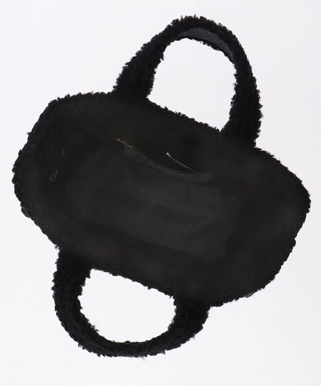 LeSportsac SMALL TWO WAY DENIM TOTE/ブラックデニム/ブラックシェルパ ブラックデニム/ブラックシェルパ