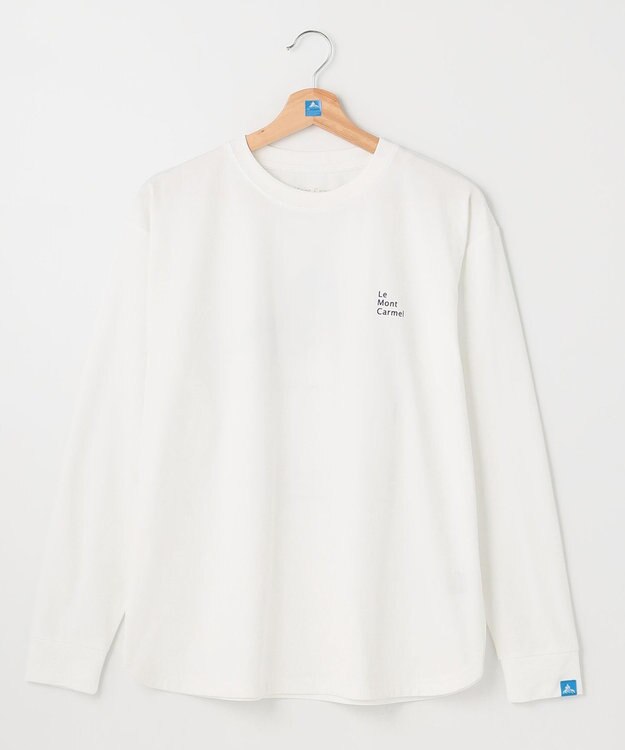 SHARE PARK LADIES 【UNISEX】吸水速乾 LMCバックプリントロングスリーブTシャツ（S・Mサイズ） ホワイト