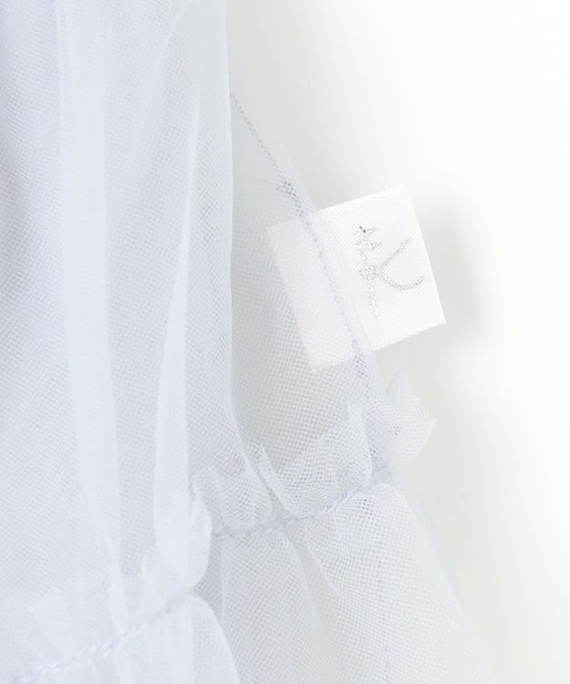 組曲 KIDS 【S-Lサイズ】チュール スカート サックスブルー系