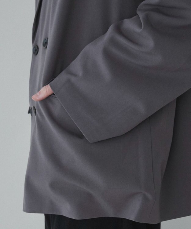 WEGO TRルーズテーラードジャケット ダークグレー