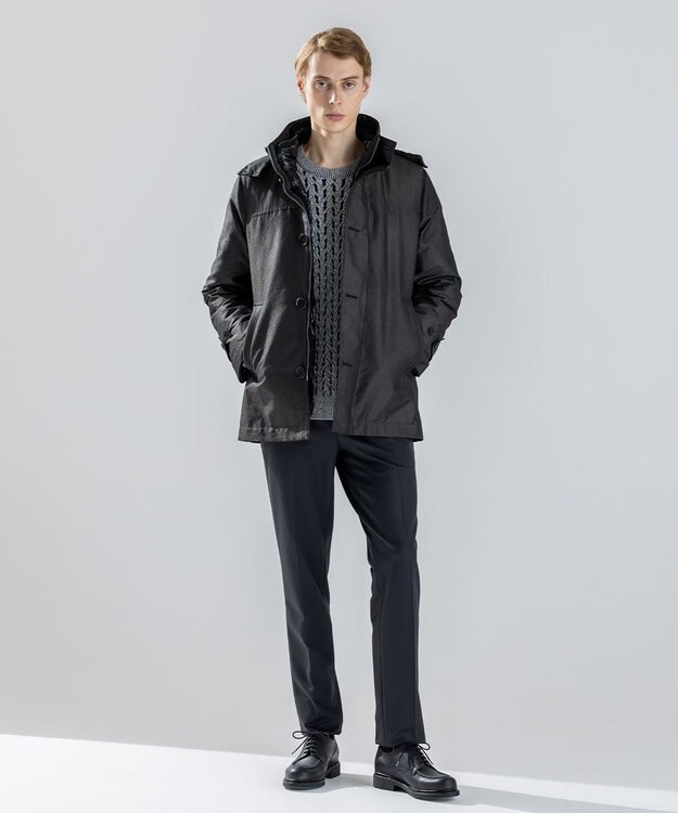 JOSEPH HOMME 新モデル【WEB限定】ストレッチジャージーパンツ   テーパードパンツ / CITY EASY ブラック系