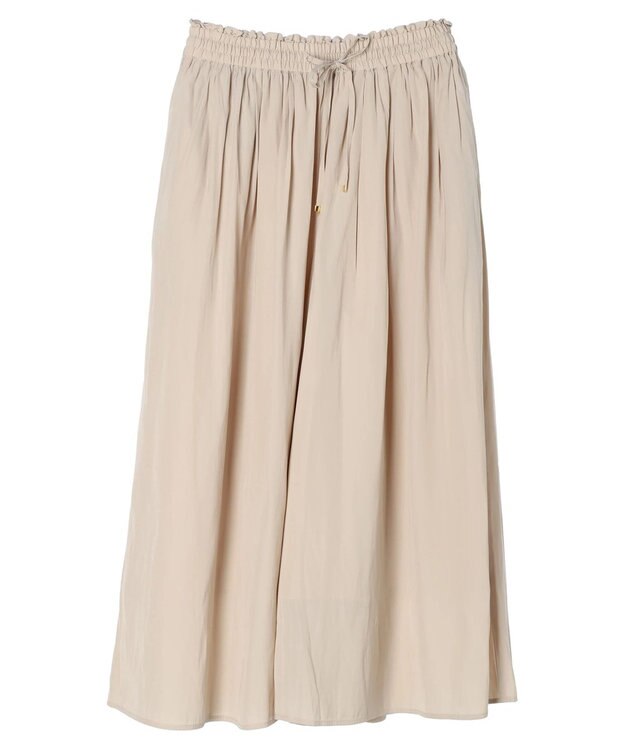 Green Parks サラフレ　ワイドパンツII Light Beige