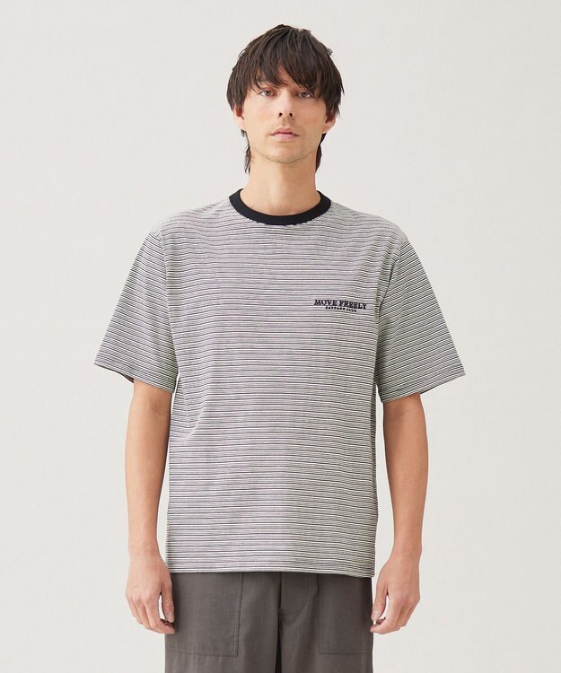 UNFILO MENS BASIC ロゴTEE【ギフトにもおすすめ】 イエローボーダー