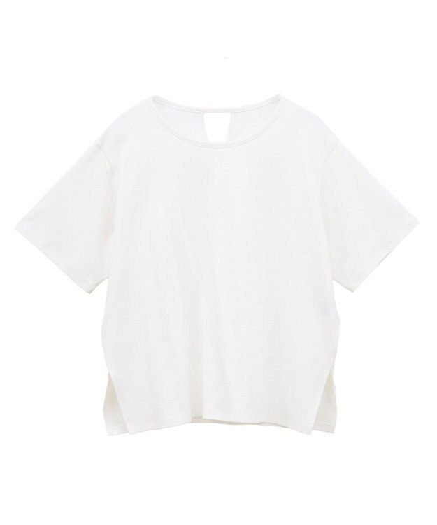 AMERICAN HOLIC バックスリットＴシャツ Off White