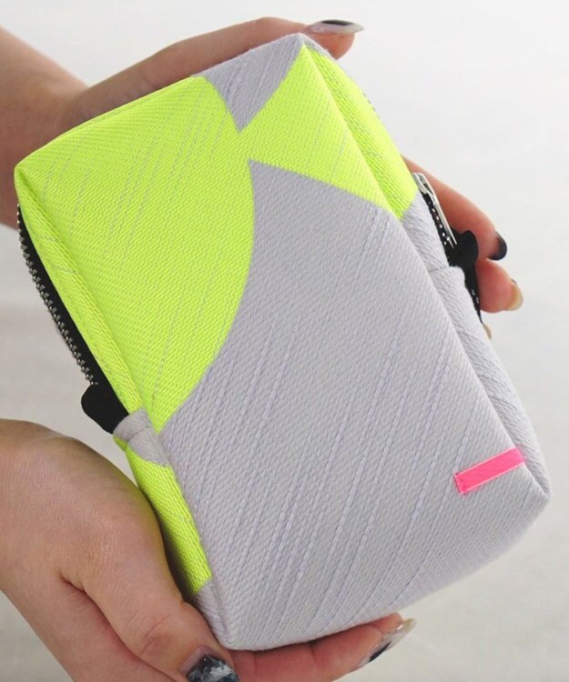 POLS SQUAREポーチ イエロー