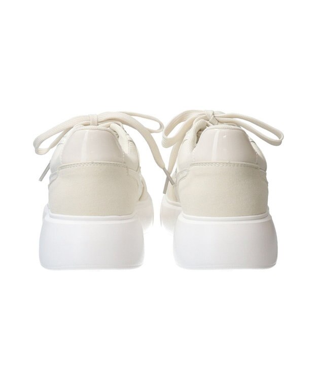 Bridget Birkin 【PARADIS COULEUR】晴雨兼用厚底スニーカー ホワイトコンビ